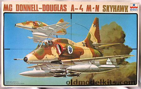 ESCI 1/48 A-4 M/N Skyhawk, 4016 plastic model kit